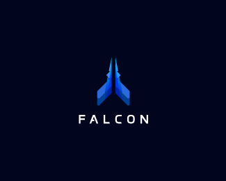 Falcon logo design
