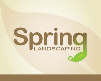 Spring Landscaping logo #1