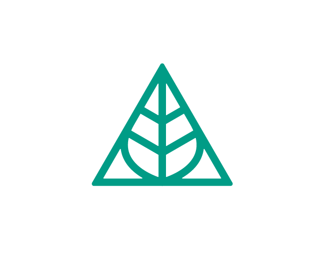 Triangle Leaf Logo For Sale