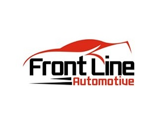 front line auto mobile logo