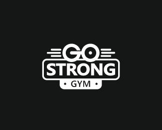 Go strong gym logo