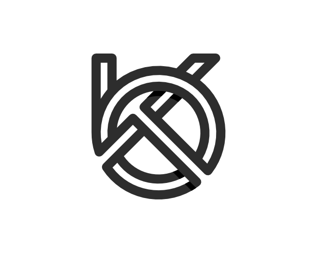 OK Or EK Letter Logo