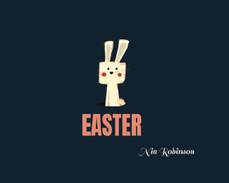 Easter Rabbit Logo