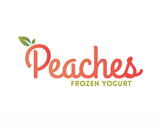 Peaches Frozen Yogurt