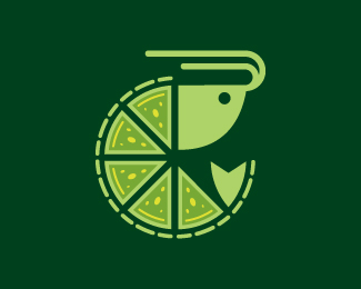 Lime Shrimp Logo