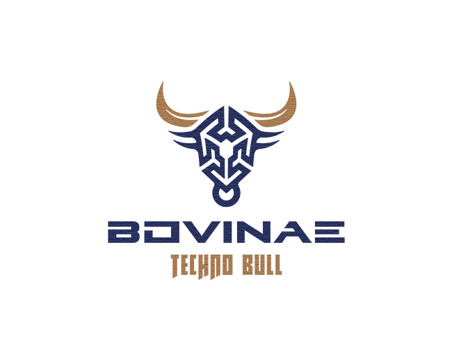 Bovinae techno bull logo