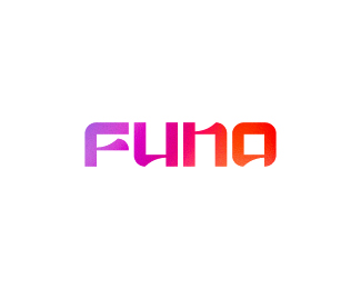 funa modern typography logo