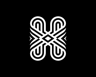 Line H Letter Logo