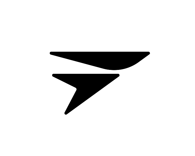 Arrow Letter F Logo