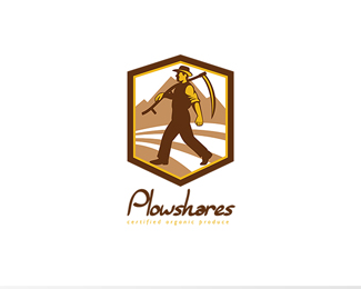 Plowshares Certified Organic Produce Logo