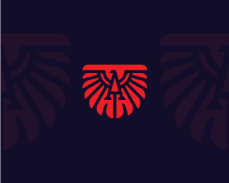 Eagle Letter A Logo