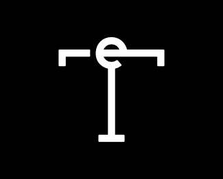 T Or TE Letter Logo