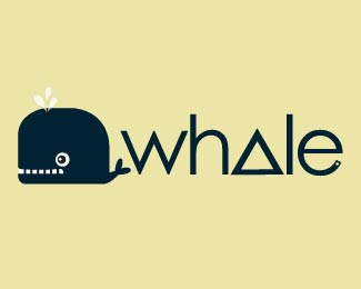 Whale Agency concept logo