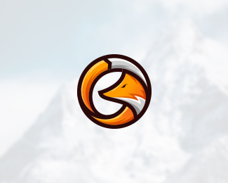 Creative fox logo