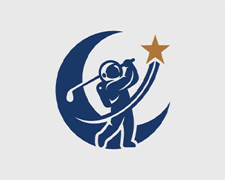 Astronaut Golf Star