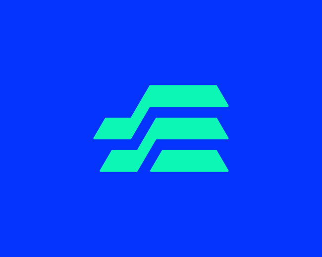 Abstract Letter E Logo Design