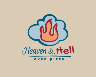Heaven and hell pizza