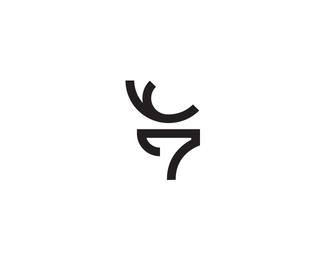 Deer Logo - Minimal