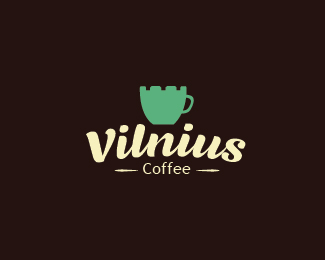 Vilnius coffee cafe logo