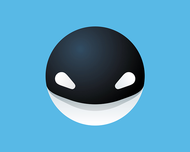 Round Orca 📌 Logo for Sale