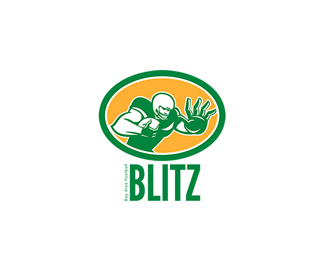 Blitz Bay Area Football Logo