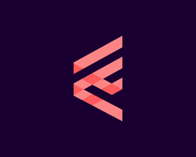 Modern FE EF Monogram Logo