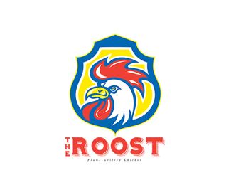 The Roost Flame Grilled Chicken Logo