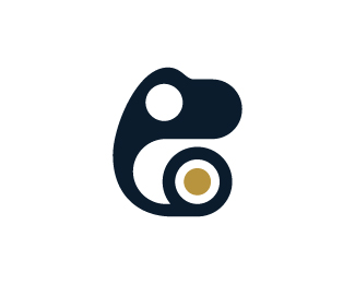 Minimalist Letter S Snake Logo