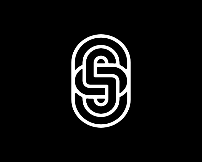 Initial SO Letter OS Monogram Logo