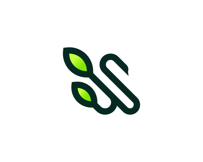 Swan Leaf Logo