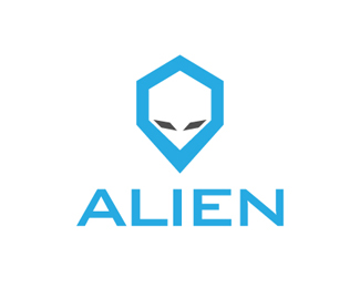 Alien Logo Template