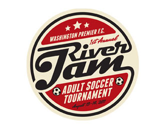 River Jam Soccer Tournament Logo