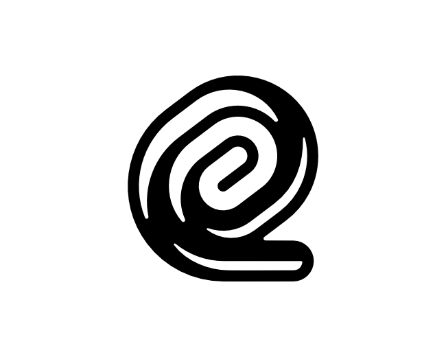 Letter Q Clip Logo