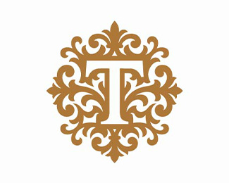 Ornate Letter T