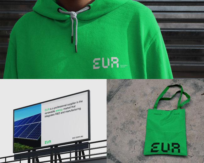 EUR Solar Panel Brand Identity