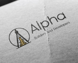 Alpha Logo Design