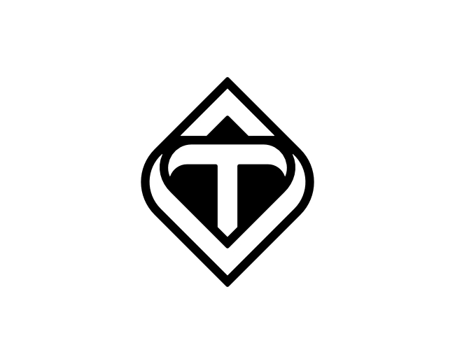 Letter AT TA Logo