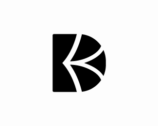 Stylish Letter D Logo