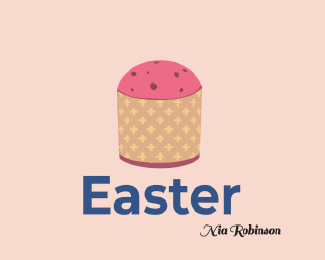 Easter Cake Logos