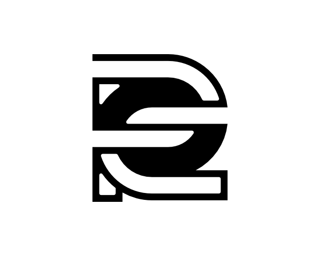 Letter RS SR Logo