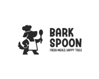 Expert chef dog logo