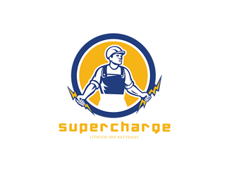 Supercharge Lithium Batteries Logo