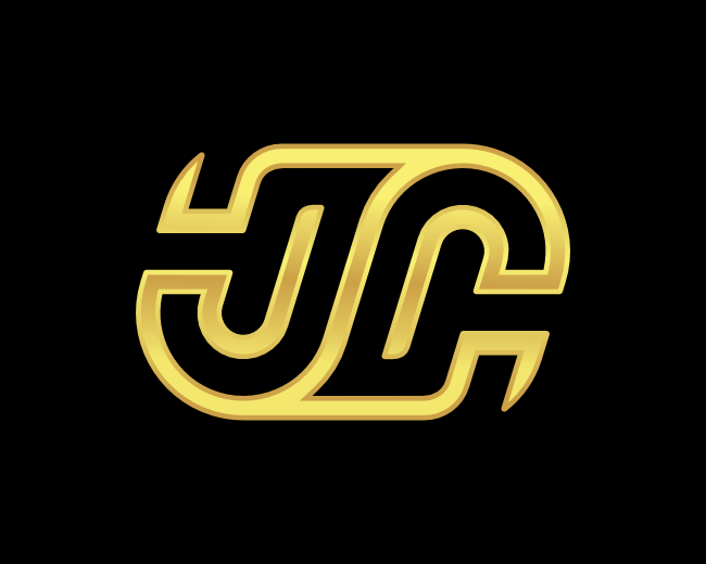 JC Or CJ Letter Logo