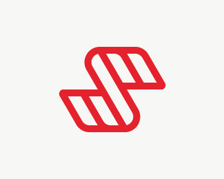 S Monogram Line logo