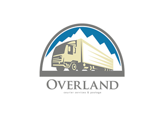 Overland Courier Services Logo