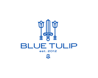 blue tulip
