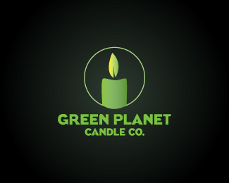 Green Planet Candle