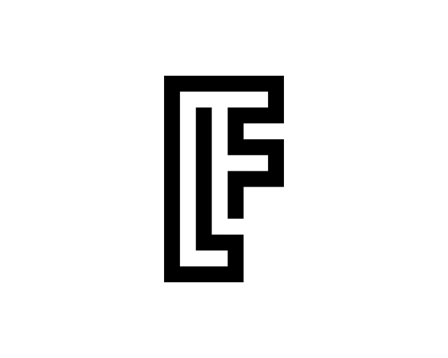 Letter FL LF Logo