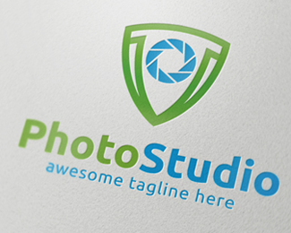 Photography Studio Logo Template