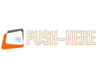 Push-Here Shape Logo